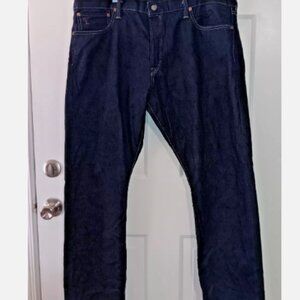 Polo Ralph Lauren Jeans Mens W40 x L30 100% Cotton Dark Blue 5 pocket‎  C5
